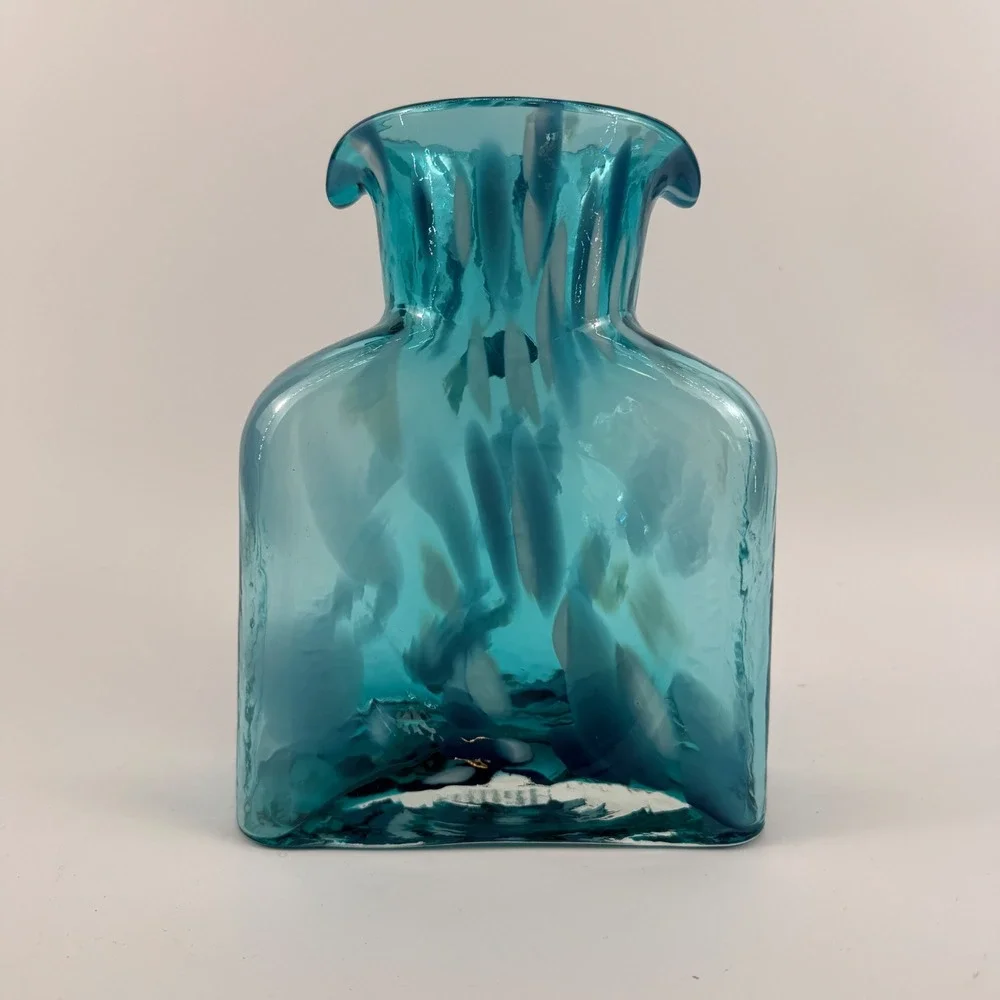 Blenko 384 Helios Neptune Water Bottle  Special Edition‎ 1st Edition